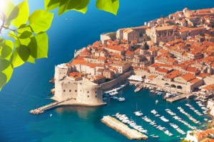 Dubrovnik aus der Vogelperspektive.